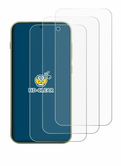Immagine del dispositivo OnePlus 15T con un'ampia varietà di protezioni per lo schermo.