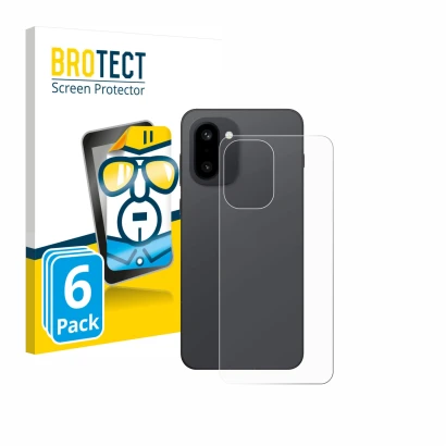 Parte frontale di una confezione del prodotto con il logo del marchio BROTECT. Accanto è raffigurato il dispositivo OnePlus 15