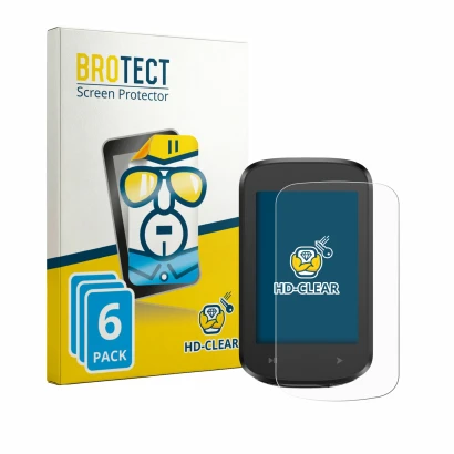 Parte frontale di una confezione del prodotto con il logo del marchio BROTECT. Accanto è raffigurato il dispositivo iGPSPORT B