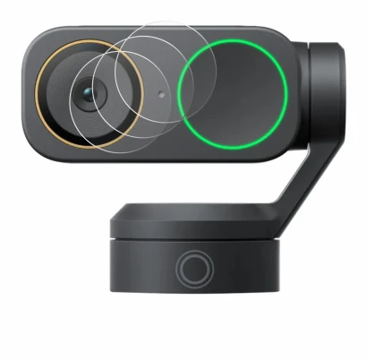 Immagine del dispositivo Insta360 Link 2 Pro (Lente) con un'ampia varietà di protezioni per lo schermo.