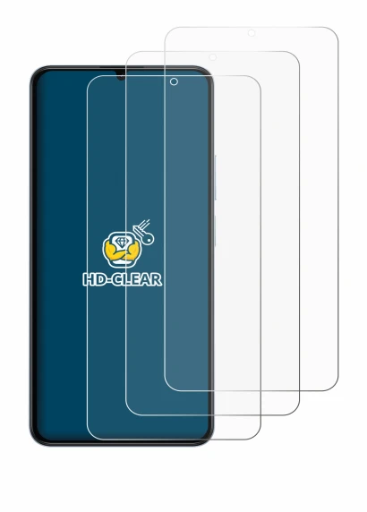 Immagine del dispositivo realme Note 80 con un'ampia varietà di protezioni per lo schermo.