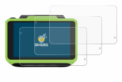 Immagine del dispositivo Zebra WT6400 con un'ampia varietà di protezioni per lo schermo.