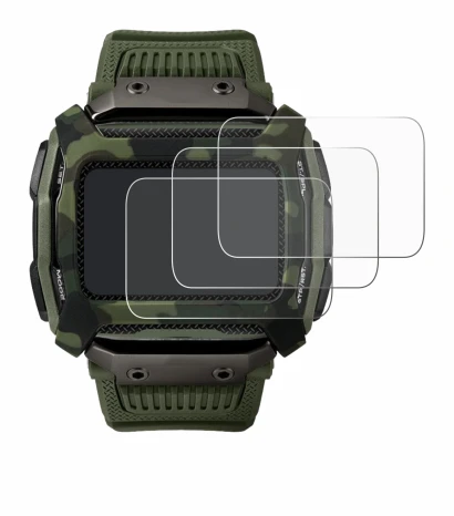 Immagine del dispositivo Timex Command Shock con un'ampia varietà di protezioni per lo schermo.