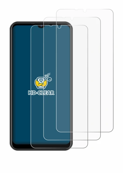 Immagine del dispositivo Invens NOTE TK02 con un'ampia varietà di protezioni per lo schermo.