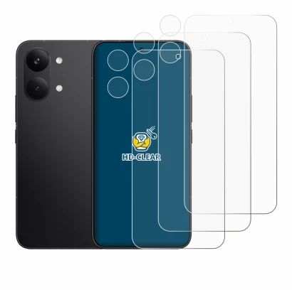 Immagine del dispositivo Xiaomi Poco X8 Pro Max (Fronte+Fotocamera) con un'ampia varietà di protezioni per lo schermo.