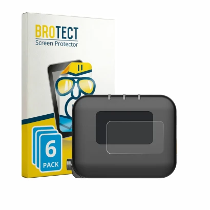 Parte frontale di una confezione del prodotto con il logo del marchio BROTECT. Accanto è raffigurato il dispositivo Deity TC-1