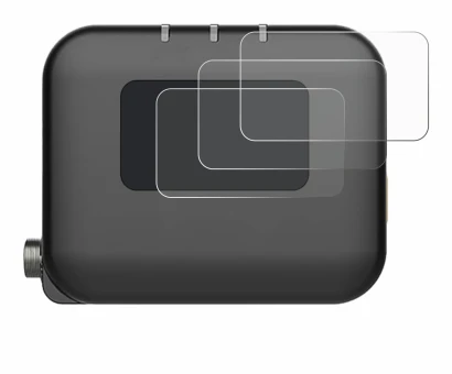 Immagine del dispositivo Deity TC-1 con un'ampia varietà di protezioni per lo schermo.