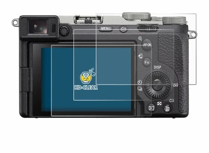 Immagine del dispositivo Sony A7C II con un'ampia varietà di protezioni per lo schermo.