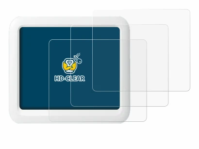Immagine del dispositivo SwitchBot Meter Pro con un'ampia varietà di protezioni per lo schermo.