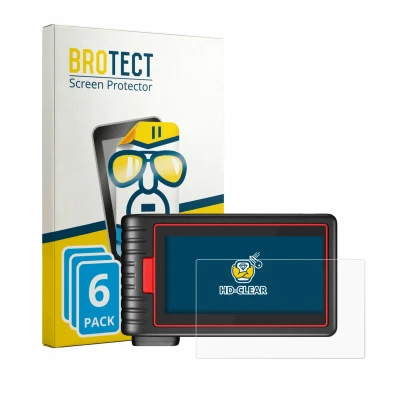 Parte frontale di una confezione del prodotto con il logo del marchio BROTECT. Accanto è raffigurato il dispositivo KINGBOLEN