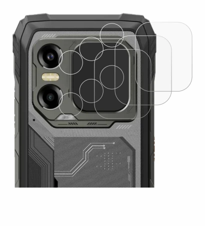 Immagine del dispositivo Blackview Xplore X1 (SOLO Fotocamera) con un'ampia varietà di protezioni per lo schermo.
