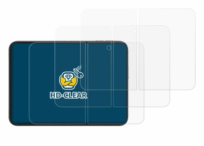 Immagine del dispositivo Apple iPhone Duo (Display interno) con un'ampia varietà di protezioni per lo schermo.