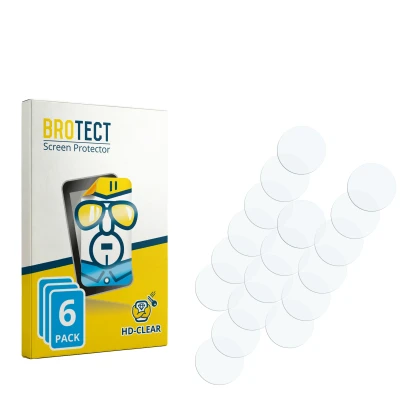 Parte frontale di una confezione del prodotto con il logo del marchio BROTECT. Accanto si trova la protezione per lo schermo c