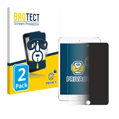 Parte frontale di una confezione del prodotto con il logo del marchio BROTECT. Accanto è raffigurato il dispositivo Apple iPad