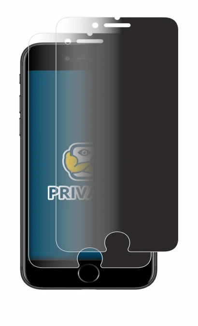 Immagine del dispositivo Apple iPhone 7 con un'ampia varietà di protezioni per lo schermo.