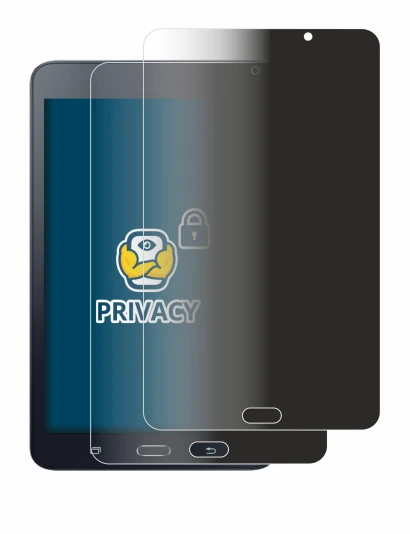 Immagine del dispositivo Samsung Galaxy Tab A6 7.0 con un'ampia varietà di protezioni per lo schermo.