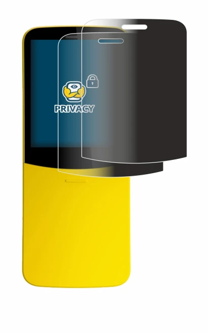 Immagine del dispositivo Nokia 8110 con un'ampia varietà di protezioni per lo schermo.