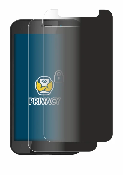 Immagine del dispositivo Shiftphones Shift5me con un'ampia varietà di protezioni per lo schermo.