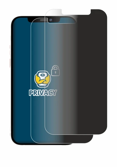 Immagine del dispositivo Apple iPhone 12 Pro Max con un'ampia varietà di protezioni per lo schermo.