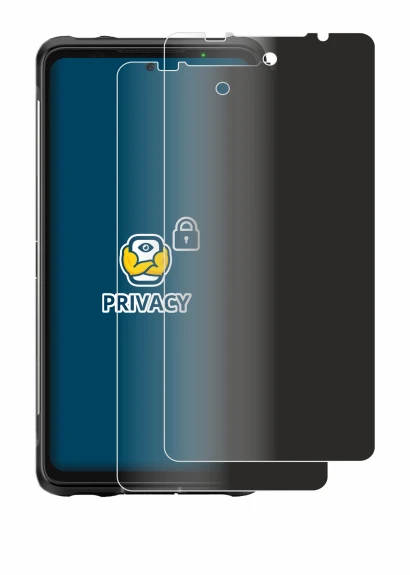 Immagine del dispositivo Ulefone Armor 10 5G con un'ampia varietà di protezioni per lo schermo.