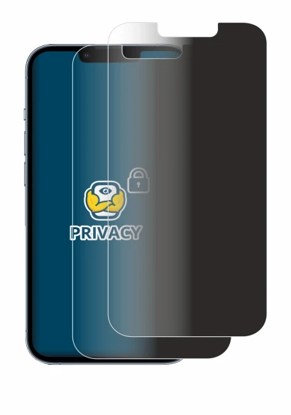 Immagine del dispositivo Apple iPhone 13 Pro con un'ampia varietà di protezioni per lo schermo.