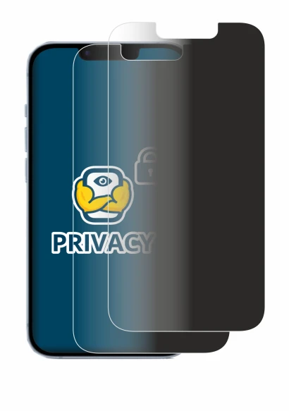 Immagine del dispositivo Apple iPhone 14 con un'ampia varietà di protezioni per lo schermo.