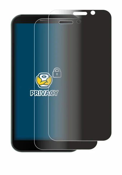 Immagine del dispositivo Doogee X97 con un'ampia varietà di protezioni per lo schermo.