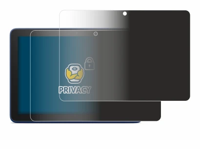 Immagine del dispositivo Amazon Fire HD 8 2022 con un'ampia varietà di protezioni per lo schermo.