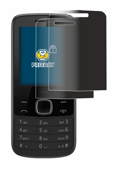 Immagine del dispositivo Nokia 225 4G con un'ampia varietà di protezioni per lo schermo.
