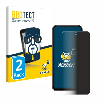 Parte frontale di una confezione del prodotto con il logo del marchio BROTECT. Accanto è raffigurato il dispositivo HTC U23 Pr