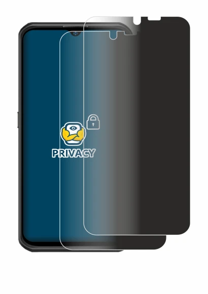 Immagine del dispositivo Ulefone Armor 17 Pro con un'ampia varietà di protezioni per lo schermo.