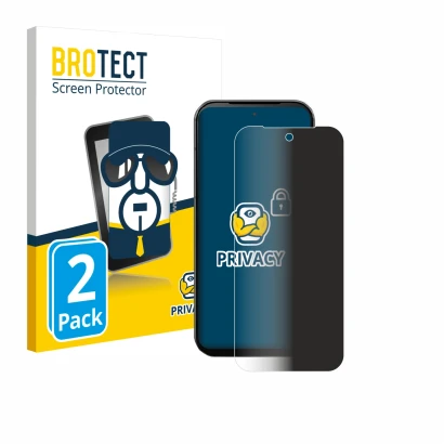 Parte frontale di una confezione del prodotto con il logo del marchio BROTECT. Accanto è raffigurato il dispositivo Fairphone 