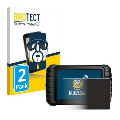 Parte frontale di una confezione del prodotto con il logo del marchio BROTECT. Accanto è raffigurato il dispositivo iCarsoft C