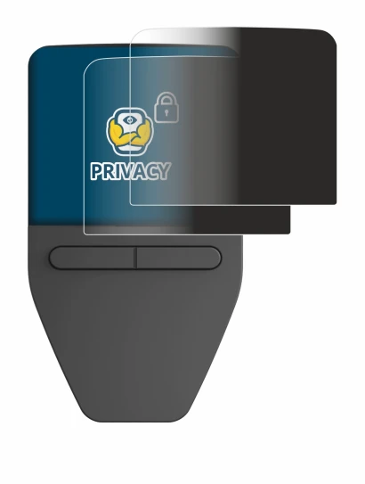 Immagine del dispositivo Trezor Safe 3 con un'ampia varietà di protezioni per lo schermo.