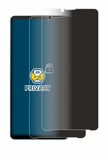 Immagine del dispositivo Sony Xperia 10 VI con un'ampia varietà di protezioni per lo schermo.