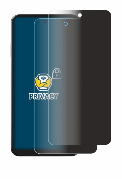Immagine del dispositivo Hotwav Note 12 con un'ampia varietà di protezioni per lo schermo.