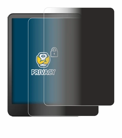 Immagine del dispositivo Amazon Kindle Colorsoft Signature Edition con un'ampia varietà di protezioni per lo schermo.