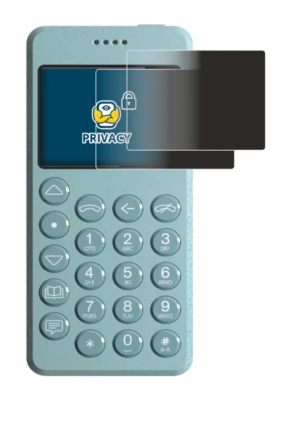 Immagine del dispositivo Punkt MP02 con un'ampia varietà di protezioni per lo schermo.