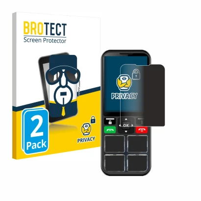 Parte frontale di una confezione del prodotto con il logo del marchio BROTECT. Accanto è raffigurato il dispositivo Geemarc CL