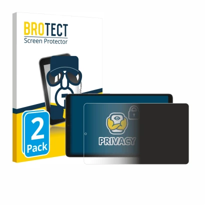 Parte frontale di una confezione del prodotto con il logo del marchio BROTECT. Accanto è raffigurato il dispositivo Samsung Ga