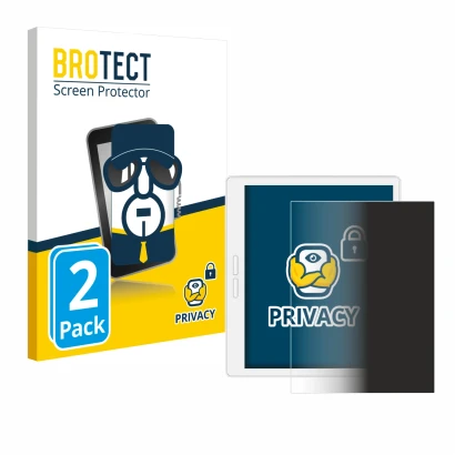 Parte frontale di una confezione del prodotto con il logo del marchio BROTECT. Accanto è raffigurato il dispositivo Bigme B751