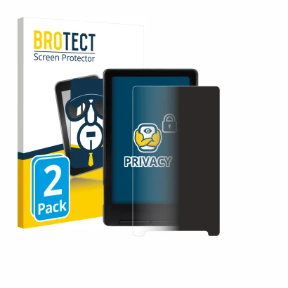 Parte frontale di una confezione del prodotto con il logo del marchio BROTECT. Accanto è raffigurato il dispositivo Xteink X4 