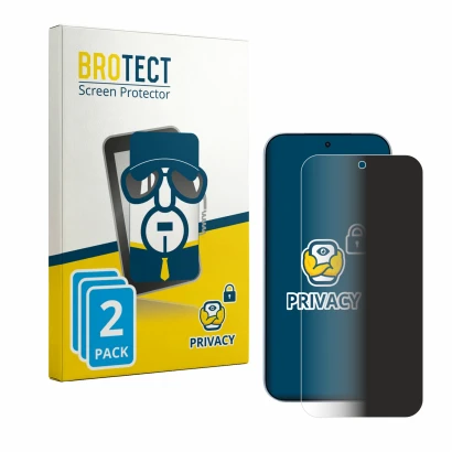 Parte frontale di una confezione del prodotto con il logo del marchio BROTECT. Accanto è raffigurato il dispositivo Xiaomi 17T