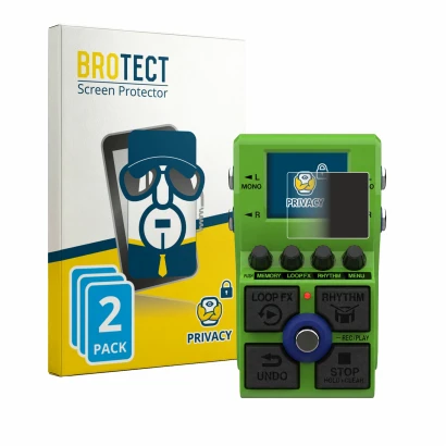 Parte frontale di una confezione del prodotto con il logo del marchio BROTECT. Accanto è raffigurato il dispositivo Zoom MS-90