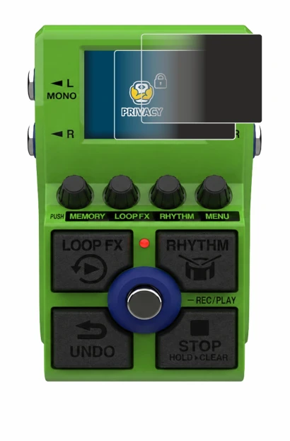 Immagine del dispositivo Zoom MS-90LP Plus con un'ampia varietà di protezioni per lo schermo.