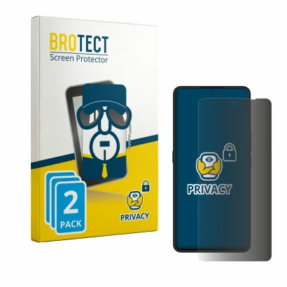 Parte frontale di una confezione del prodotto con il logo del marchio BROTECT. Accanto è raffigurato il dispositivo Volla Phon