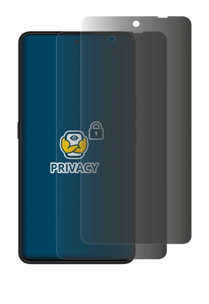 Immagine del dispositivo Volla Phone Plinius con un'ampia varietà di protezioni per lo schermo.