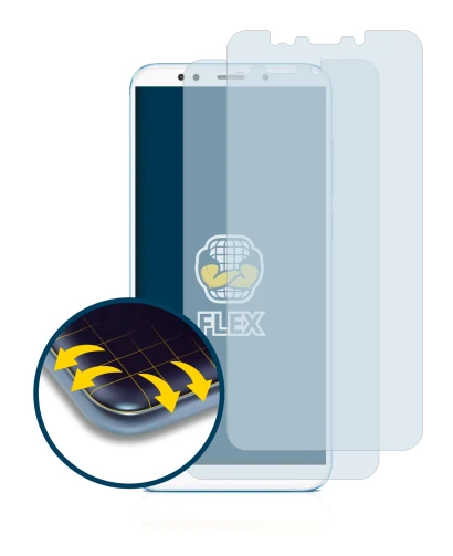 Immagine del dispositivo Xiaomi Redmi 5 Plus con un'ampia varietà di protezioni per lo schermo.