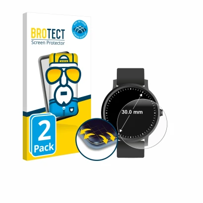 Parte frontale di una confezione del prodotto con il logo del marchio BROTECT. Accanto è raffigurato il dispositivo Circolare 