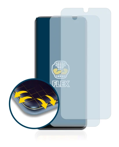 Immagine del dispositivo Samsung Galaxy M30s con un'ampia varietà di protezioni per lo schermo.